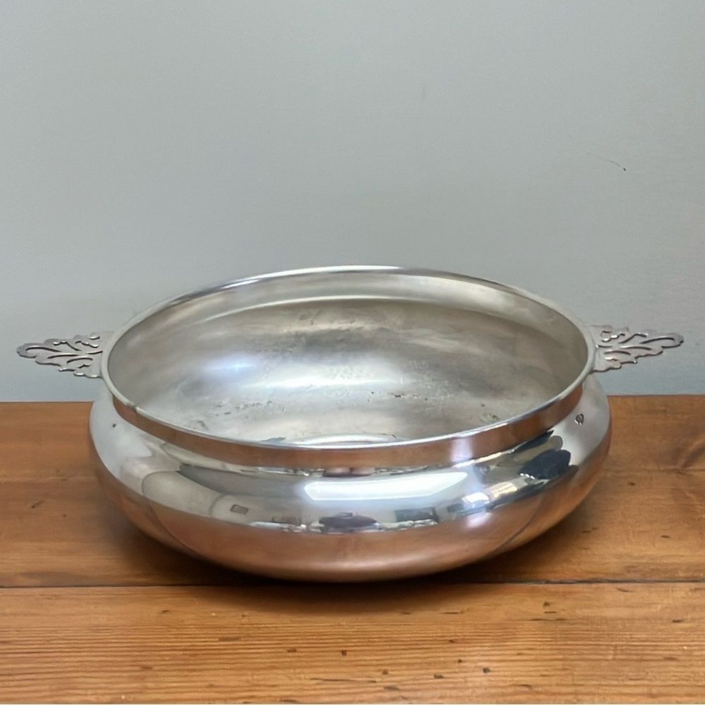 Vintage Silver-Plated Sheffield Serving Bowl